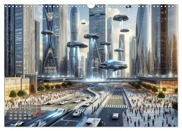 Produktbild: Fantasie und Science Fiction (Wandkalender 2026 DIN A3 quer), CALVENDO Monatskalender