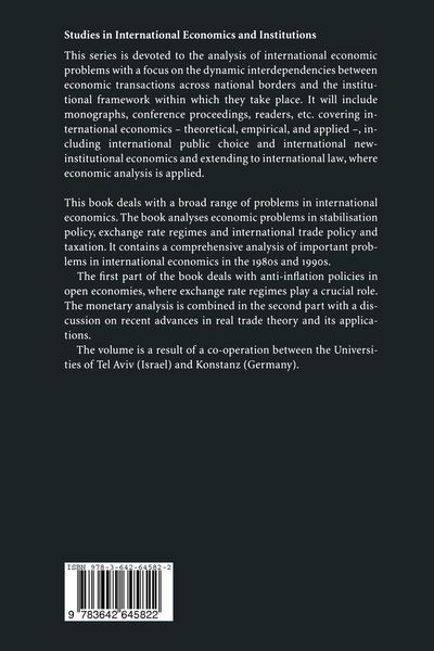 Produktbild: Trade and Tax Policy, Inflation and Exchange Rates