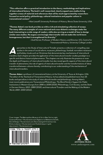 Produktbild: Approaches to the Study of Intercultural Transfer