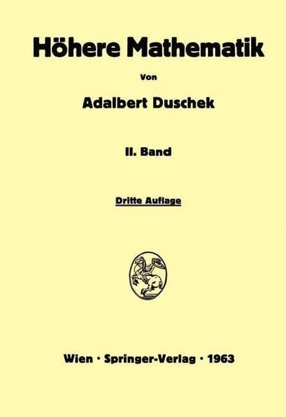 Produktbild: Vorlesungen über höhere Mathematik