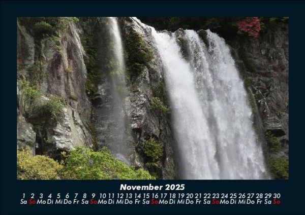 Produktbild: Wasserf&auml;lle 2025 Fotokalender DIN A5