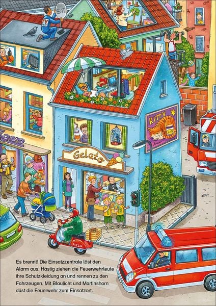 Produktbild: Wo ist das kleine Feuerwehrauto?
