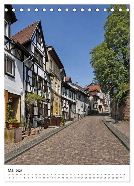 Produktbild: Gelnhausen Stadt vertikal (Tischkalender 2027 DIN A5 hoch), CALVENDO Monatskalender