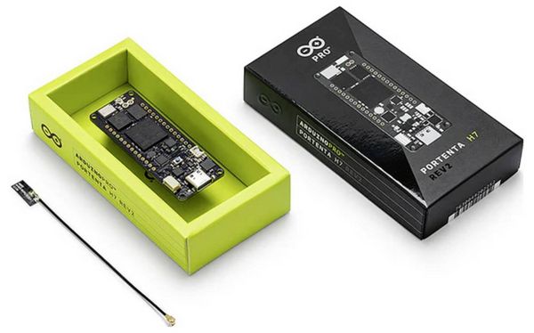 Produktbild: Arduino ABX00042 Board Portenta H7 Portenta