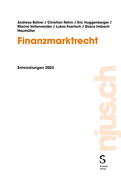 Produktbild: Finanzmarktrecht