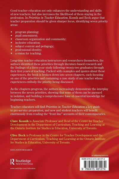 Produktbild: Priorities in Teacher Education