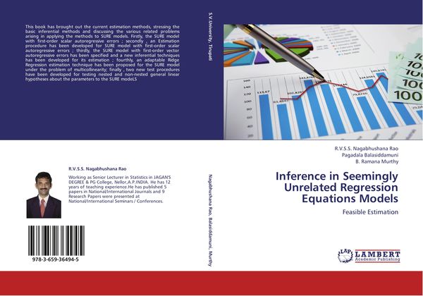 Produktbild: Inference in Seemingly Unrelated Regression Equations Models
