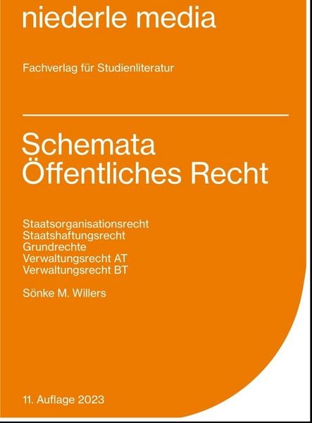 Produktbild: Schemata &Ouml;ffentliches Recht - Karteikarten - 2023
