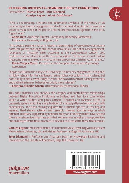 Produktbild: University&ndash;Community Relations in the UK