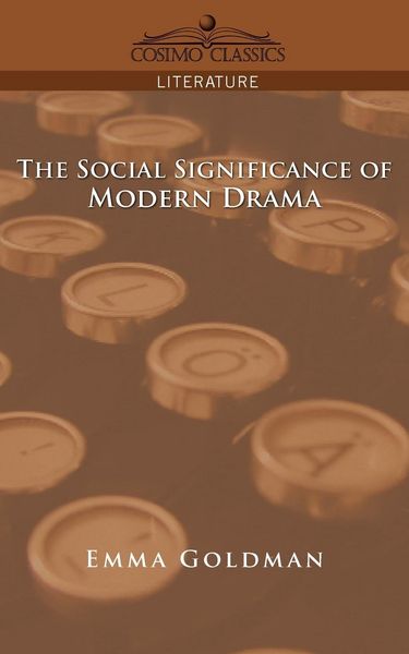 Produktbild: The Social Significance of Modern Drama