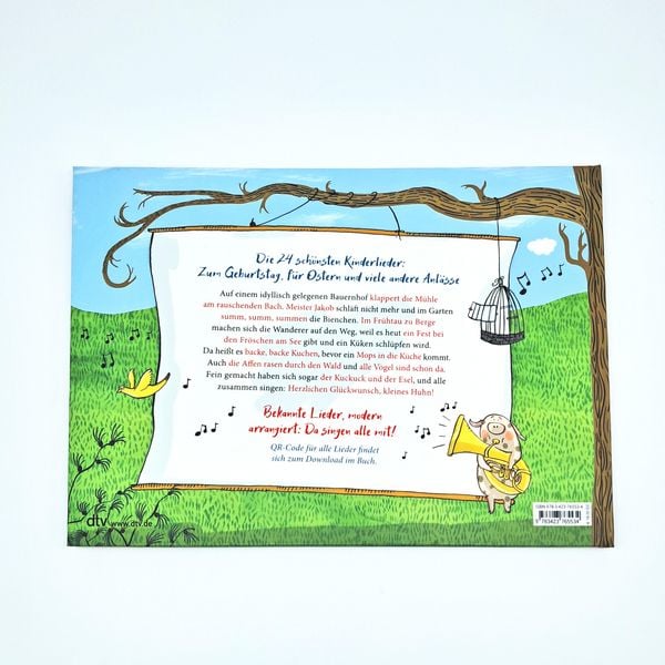 Produktbild: Herzlichen Gl&uuml;ckwunsch, kleines Huhn! Die 24 sch&ouml;nsten Kinderlieder zum Anschauen, H&ouml;ren und Mitzwitschern!