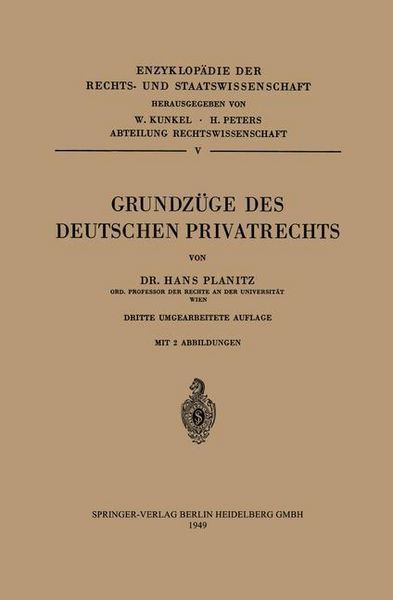Produktbild: Grundz&uuml;ge des Deutschen Privatrechts