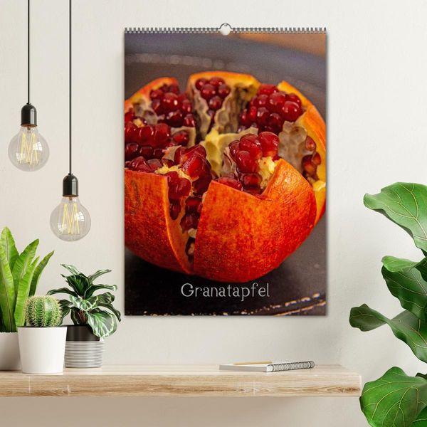 Produktbild: Granatapfel (Wandkalender 2026 DIN A2 hoch), CALVENDO Monatskalender
