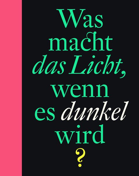 Produktbild: Was macht das Licht, wenn es dunkel wird?