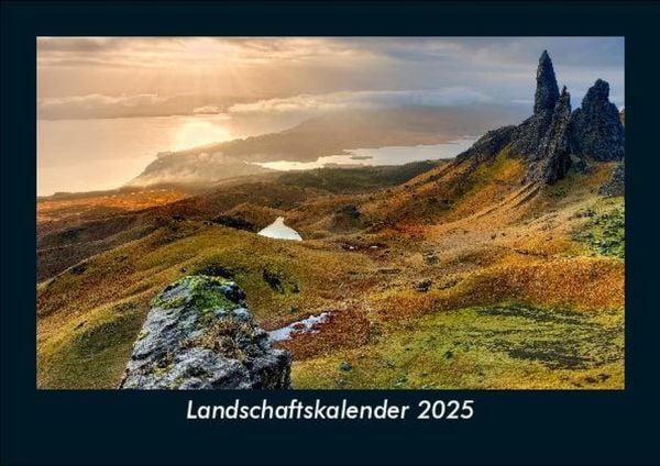 Produktbild: Landschaftskalender 2025 Fotokalender DIN A5