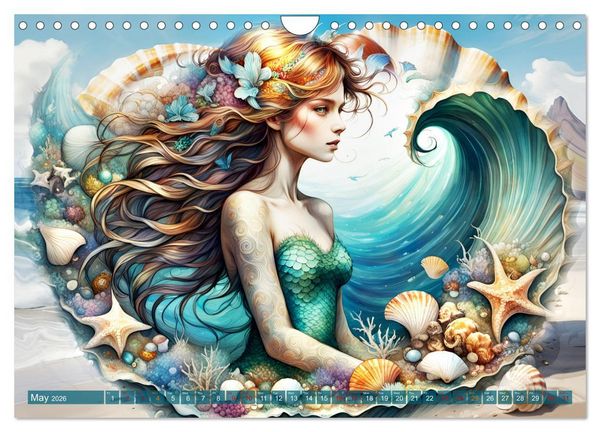 Produktbild: Conch queens (Wall Calendar 2026 DIN A4 landscape), CALVENDO 12 Month Wall Calendar