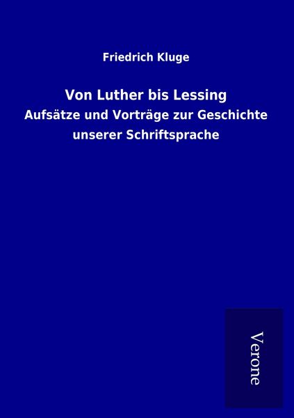 Produktbild: Von Luther bis Lessing
