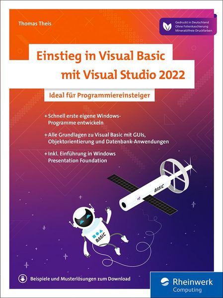 Produktbild: Einstieg in Visual Basic mit Visual Studio 2022