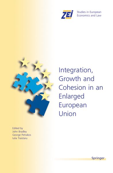 Produktbild: Integration, Growth, and Cohesion in an Enlarged European Union