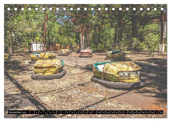Produktbild: Chernobyl/Prypjat 2026 (Tischkalender 2026 DIN A5 quer), CALVENDO Monatskalender