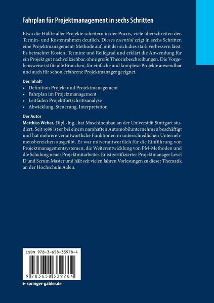 Produktbild: Fahrplan f&uuml;r Projektmanagement in sechs Schritten