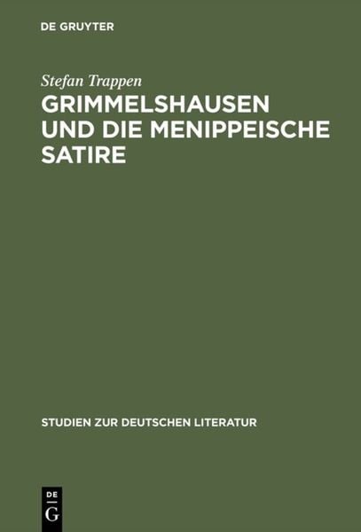 Produktbild: Grimmelshausen und die menippeische Satire