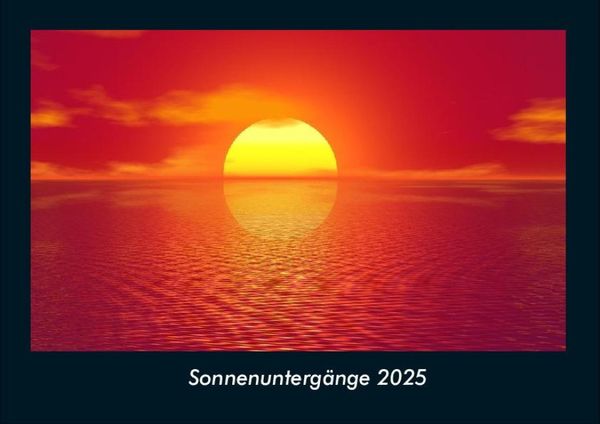 Produktbild: Sonnenunterg&auml;nge 2025 Fotokalender DIN A4