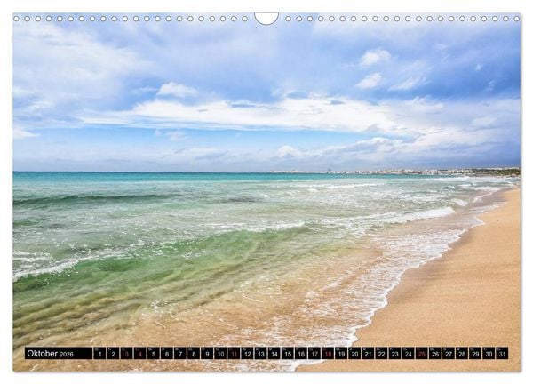Produktbild: Gallipoli und Apulien - Faszination S&uuml;ditalien (Wandkalender 2026 DIN A3 quer), CALVENDO Monatskalender