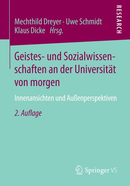 Produktbild: Geistes- und Sozialwissenschaften an der Universit&auml;t von morgen