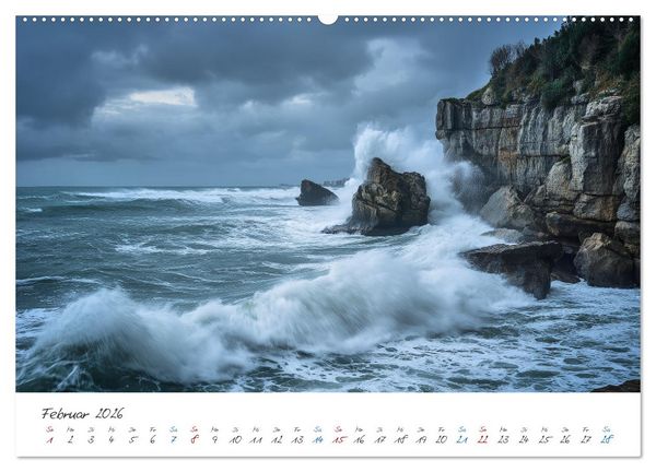 Produktbild: Naturgewalten und stille Wunder (hochwertiger Premium Wandkalender 2026 DIN A2 quer), Kunstdruck in Hochglanz