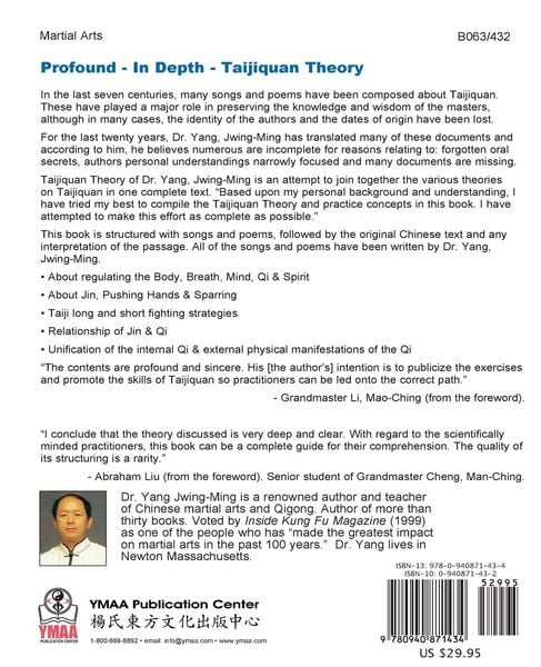 Produktbild: Taijiquan Theory of Dr. Yang, Jwing-Ming