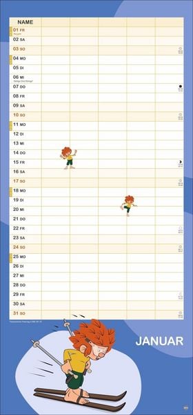 Produktbild: Pumuckl Familienplaner 2027