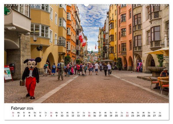 Produktbild: Gr&uuml;&szlig;e aus Innsbruck (Wandkalender 2026 DIN A2 quer), CALVENDO Monatskalender