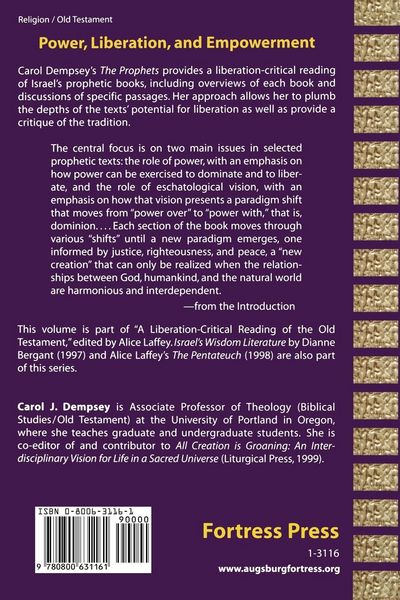 Produktbild: THE PROPHETS A Liberation-Critical Reading
