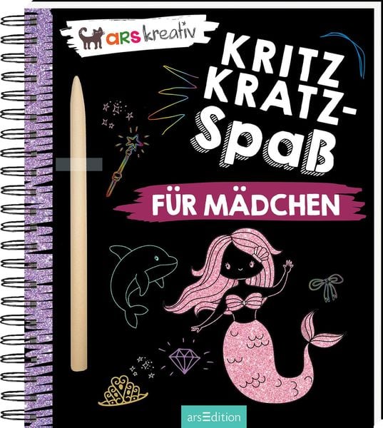 Produktbild: Kritzkratz-Spa&szlig; f&uuml;r M&auml;dchen