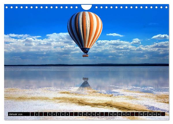 Produktbild: Ballonfahrt - Faszination und Abenteuer (Wandkalender 2026 DIN A4 quer), CALVENDO Monatskalender
