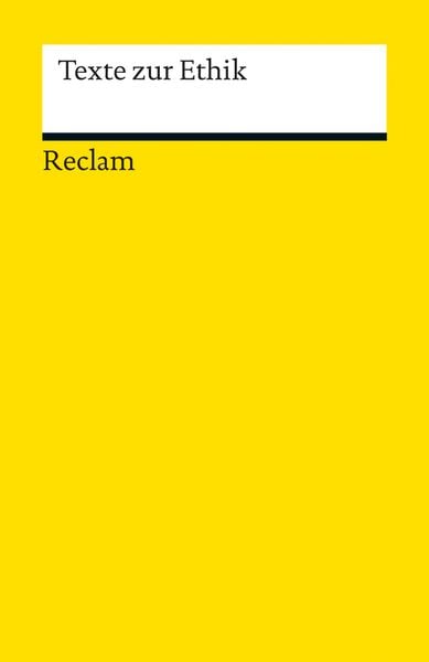 Produktbild: Texte zur Ethik