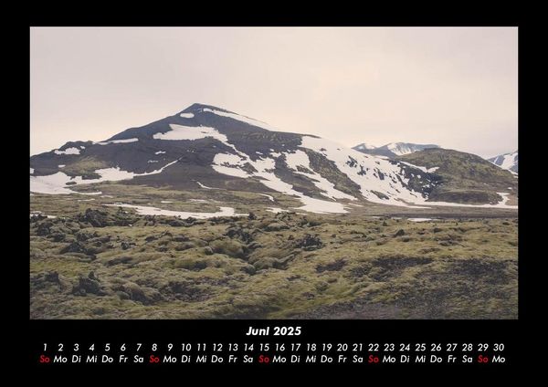 Produktbild: Bergige Welten 2025 Fotokalender DIN A3