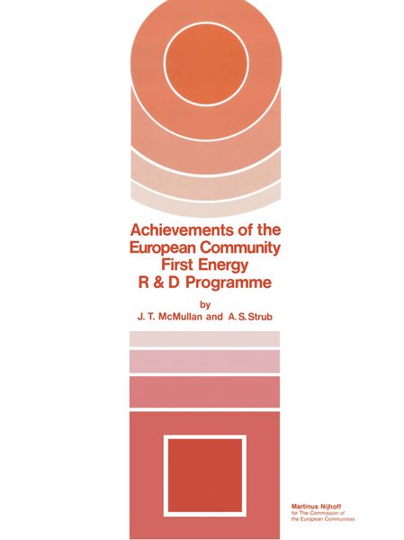 Produktbild: Achievements of The European Community First Energy R & D Programme