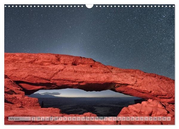 Produktbild: CANYONLAND USA Christian Heeb / UK Version (Wall Calendar 2026 DIN A3 landscape), CALVENDO 12 Month Wall Calendar