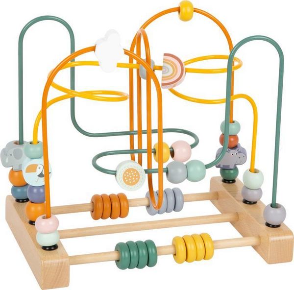 Produktbild: small foot 11956 - Motorikschleife Safari, Holz/Metall, H&ouml;he: 22 cm