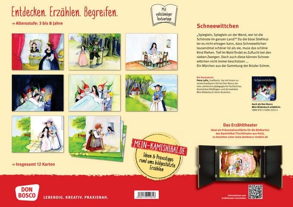 Produktbild: Schneewittchen. Kamishibai Bildkartenset