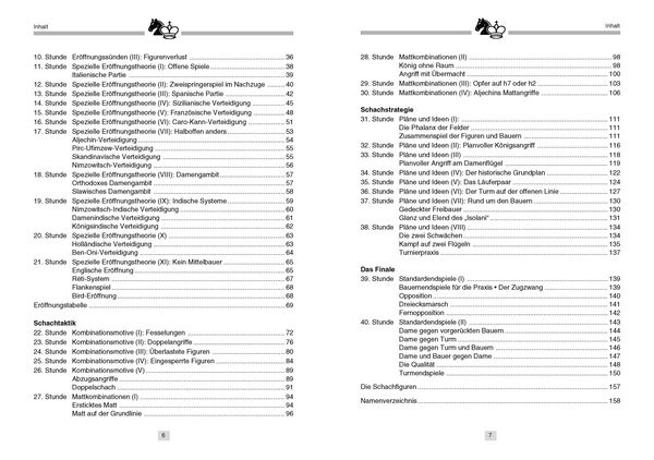 Produktbild: Schach in 40 Stunden