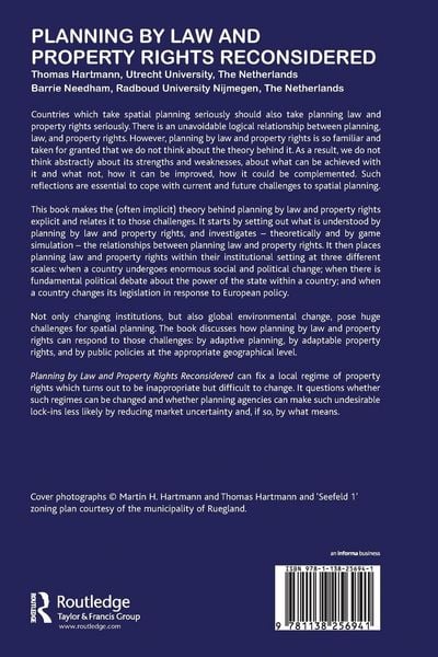 Produktbild: Planning By Law and Property Rights Reconsidered