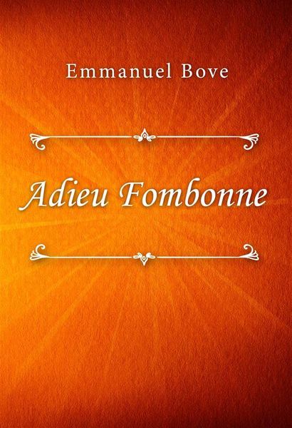 Produktbild: Adieu Fombonne