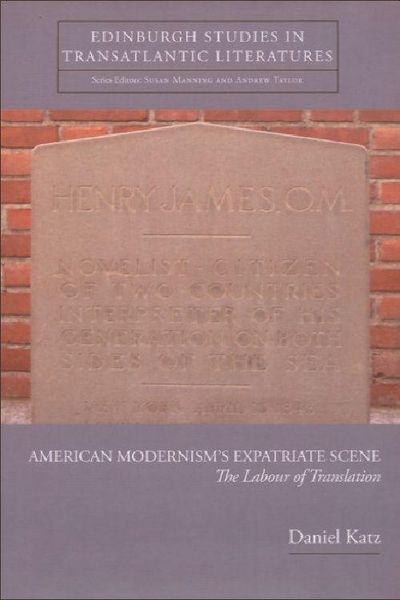 Produktbild: Katz, D: American Modernism's Expatriate Scene