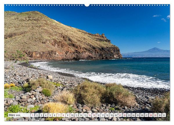Produktbild: Kanarische Inseln: La Gomera (hochwertiger Premium Wandkalender 2026 DIN A2 quer), Kunstdruck in Hochglanz