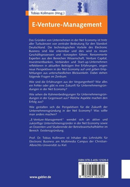 Produktbild: E-Venture-Management