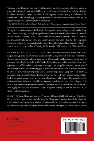 Produktbild: Sanctity and Self-Inflicted Violence in Chinese Religions, 1500-1700