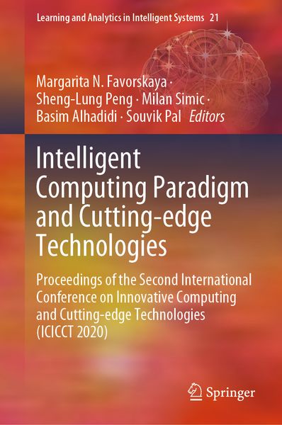 Produktbild: Intelligent Computing Paradigm and Cutting-edge Technologies